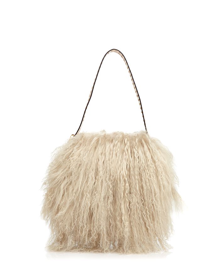 Tory Burch Sawyer Small Fur Shoulder Bag | Bloomingdale's