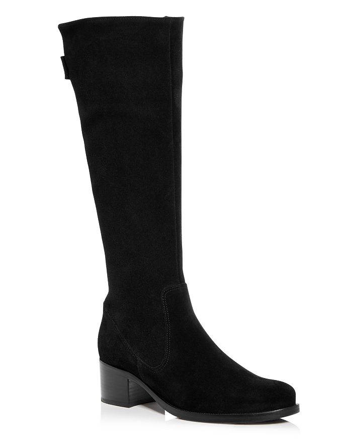 La Canadienne Women's Pawla Waterproof Suede Mid Heel Boots ...