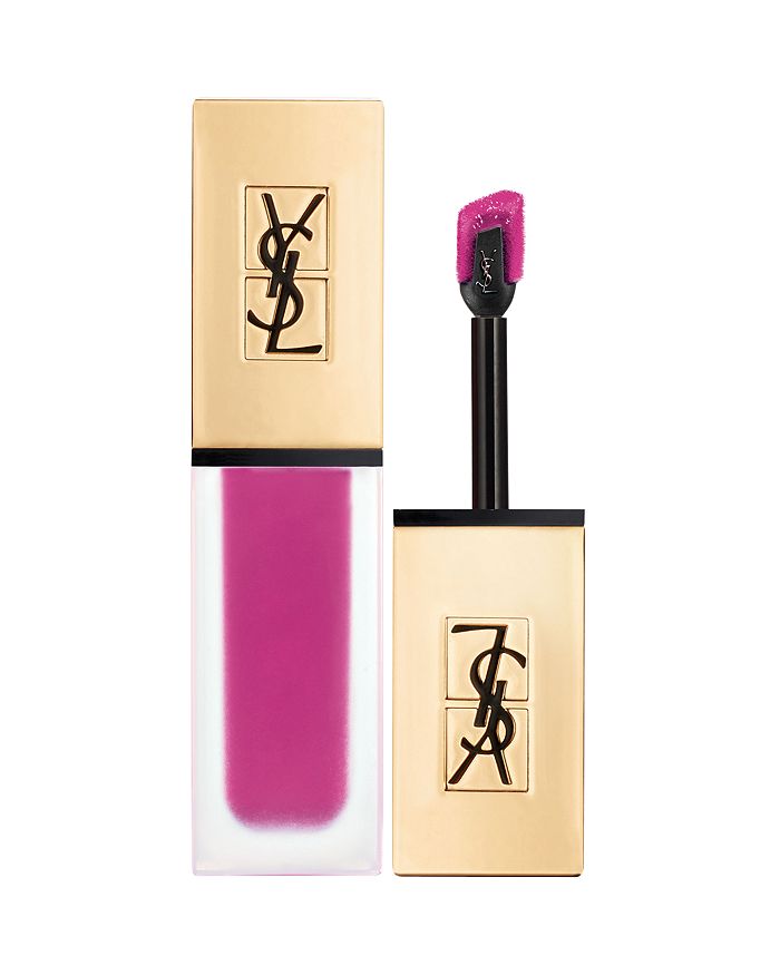 Saint Laurent Women's Tatouage Couture Liquid Matte Lip Stain In 19 Fuchsia Intime