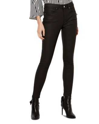 Karen millen store coated skinny jeans