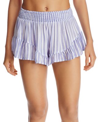 ruffle swim shorts