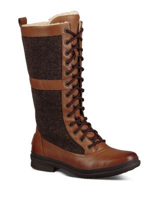 ugg waterproof lace up boots