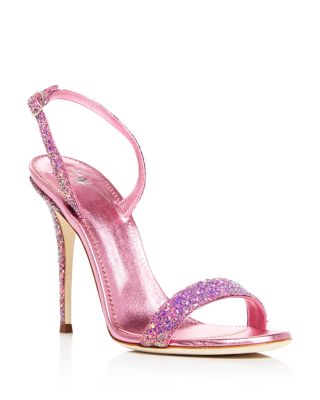 pink giuseppe heels