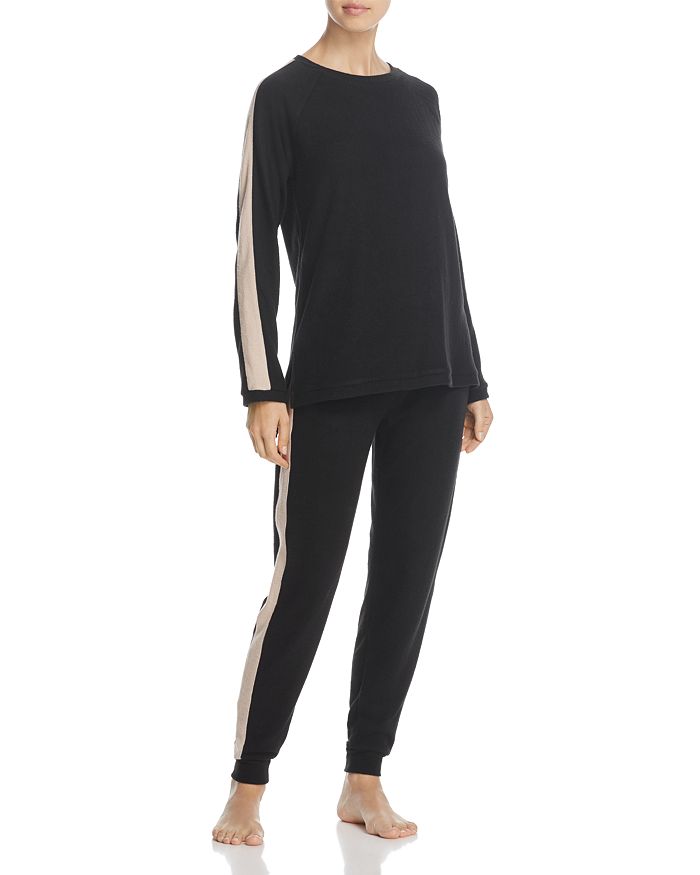 Naked Long Fleece PJ Set Bloomingdale's