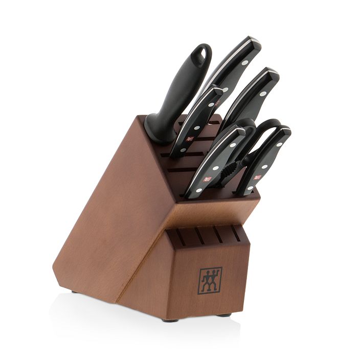 Zwilling J.a. Henckels Twin Signature 8-piece Knife Block Set - 100% Exclusive In Silver