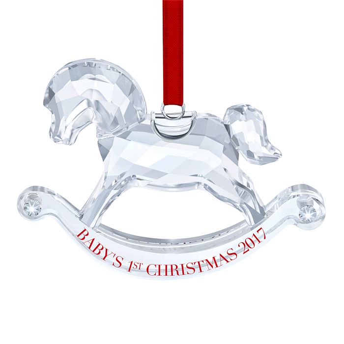 Swarovski Baby s First Christmas 2017 Ornament Bloomingdale s