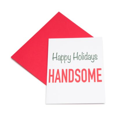 Los Angeles Trading Company - Happy Holidays Handsome Card