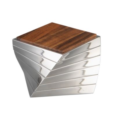 Nambé - Twist Coaster Set