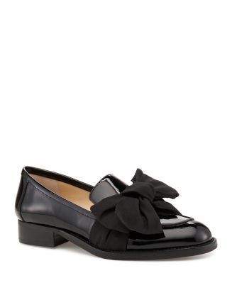 Botkier Women's Violet Leather & Calf Hair Loafers | Bloomingdale's