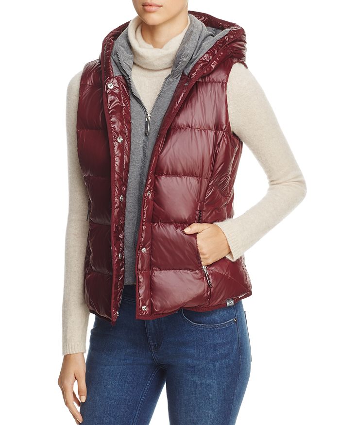 Marc new york hooded puffer vest sales