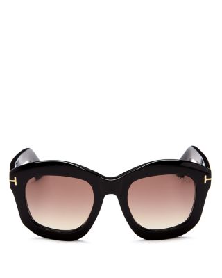 Tom Ford Women's Julia Square Sunglasses, 50mm | Bloomingdale's