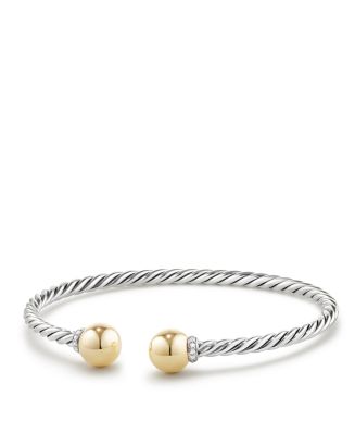 David Yurman Solari Bracelet with Diamonds and 18K Gold Bloomingdale s