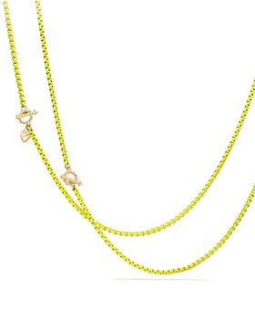 David Yurman - DY Bel Aire Chain Necklace with 14K Gold Accents
