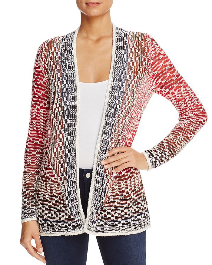 nic zoe fireside zip up cardigan