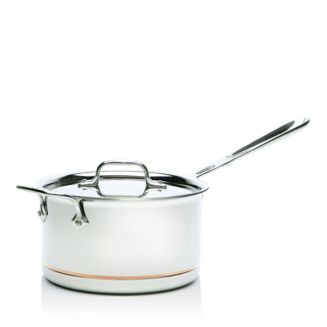 All-Clad All Clad Copper Core 4 Quart Covered Sauce Pan | Bloomingdale's All Home