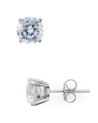 AQUA - Sterling Silver Stud Earrings - Exclusive