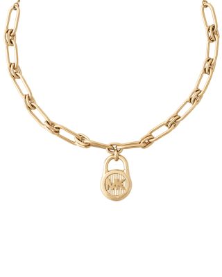Michael Kors Chain Link Choker Necklace 