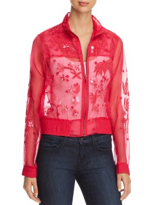 Elie tahari silk jacket hotsell