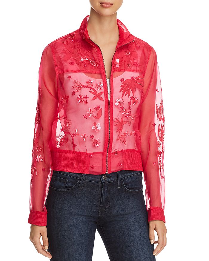 Elie tahari silk jacket deals