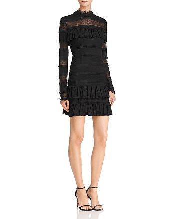 Ella Moss Tiered Ruffled Lace Dress Bloomingdale S
