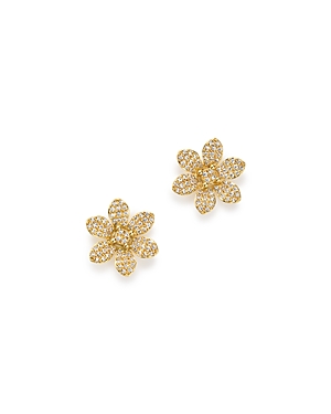 Bloomingdale's Diamond Flower Stud Earrings in 14K Yellow Gold, 0.50 ct. t.w. - 100% Exclusive