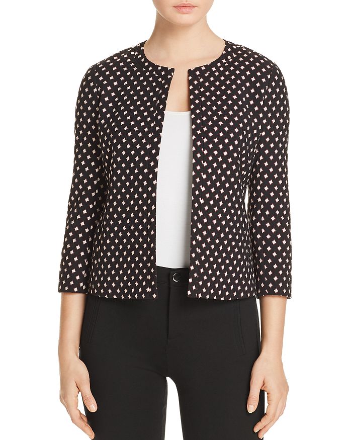 kate spade new york Diamond Jacquard Jacket Bloomingdale s