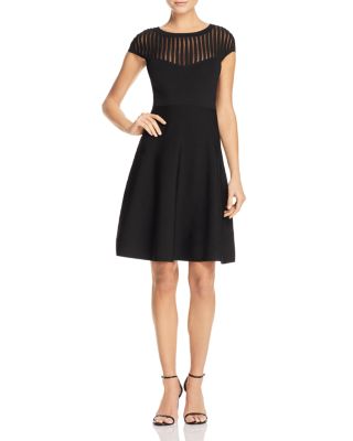 FRENCH CONNECTION Rose Crepe Knit Dress 
