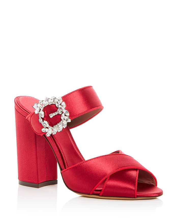 Red High Heel Sandals For Women - Bloomingdale's