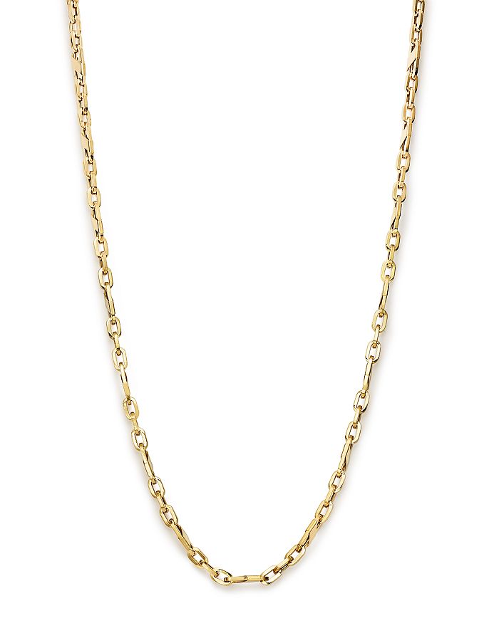 Bloomingdale's Men's Oval Link Necklace In 14k Yellow Gold, 24 - 100% Exclusive
