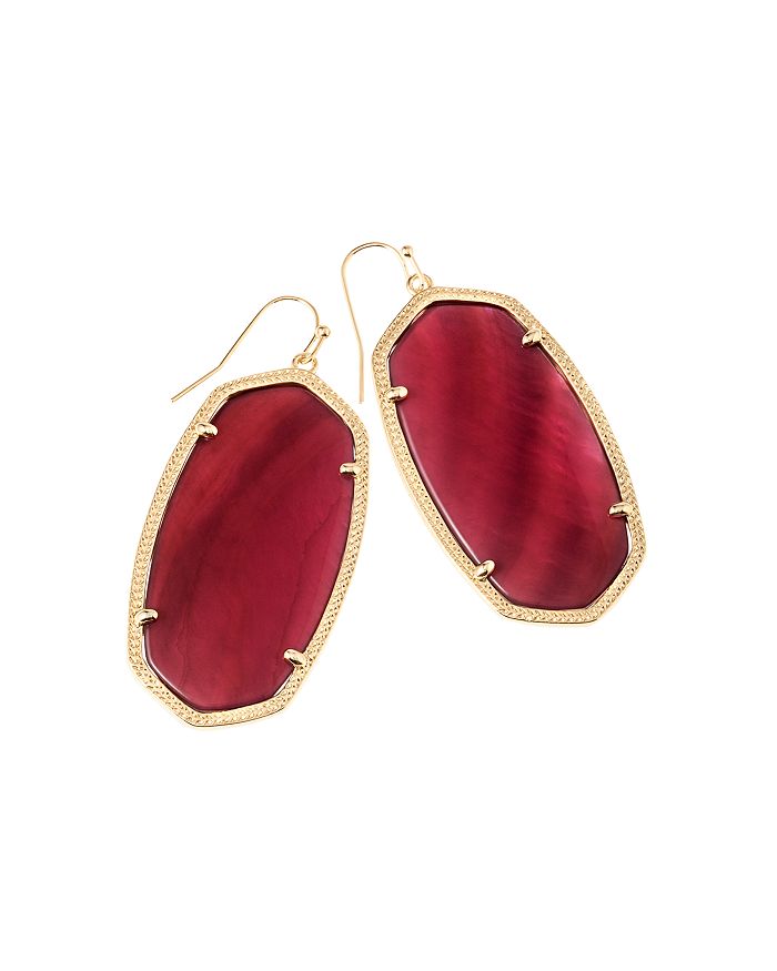 Kendra scott red best sale danielle earrings