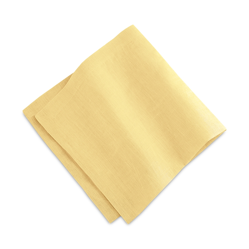 Villeroy & Boch La Classica Linen Napkin, Set Of 4 In Lemon