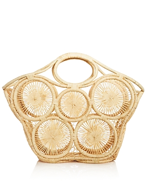 Mar Y Sol Fortaleza Straw Tote Natural