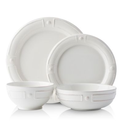 Juliska - Berry & Thread French Panel Whitewash 4-Piece Setting