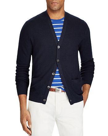 Polo Ralph Lauren Merino-Silk-Cashmere Cardigan Sweater | Bloomingdale's