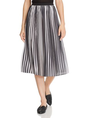 Eileen Fisher Pleated Ombré Skirt | Bloomingdale's
