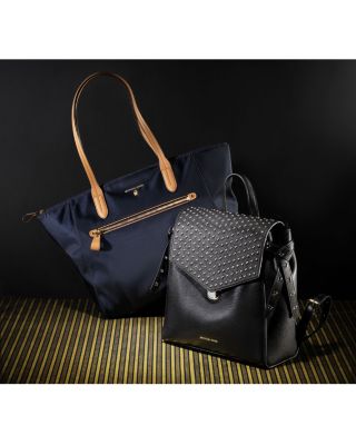 custom made mini backpacks Woven Leather Mini Backpack