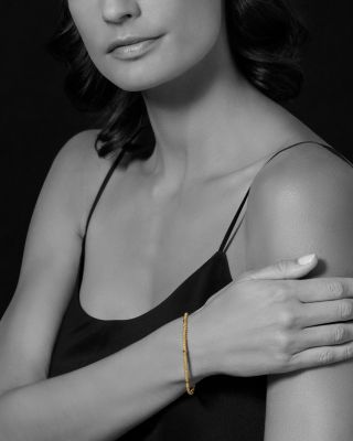 Caviar Gold Collection Delicate 18K Gold Beaded Bracelet, 3mm