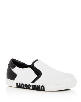 Moschino Women's Leather Slip-On 