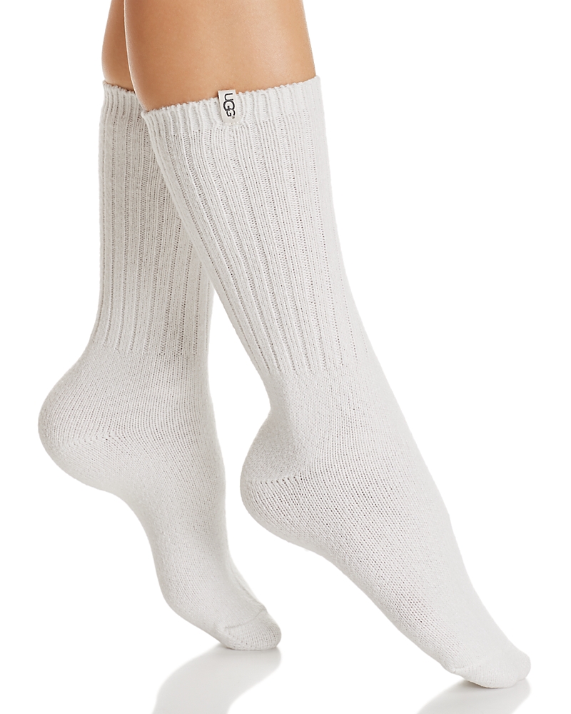 Ugg Rib Knit Crew Socks · OS