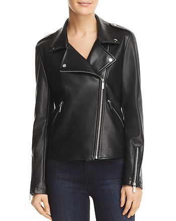 Bagatelle Faux Leather Moto Jacket | Bloomingdale's