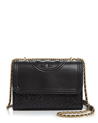 Tory Burch Fleming Small Leather Shoulder Bag | Bloomingdale's
