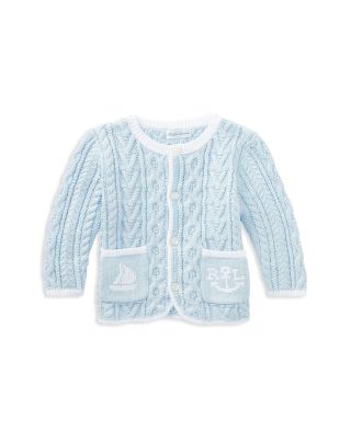 ralph lauren baby cable knit sweater