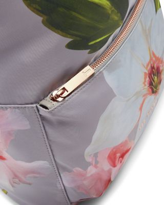 Ted Baker Osmoni Chatsworth Bloom Print Nylon Backpack  display picture 1