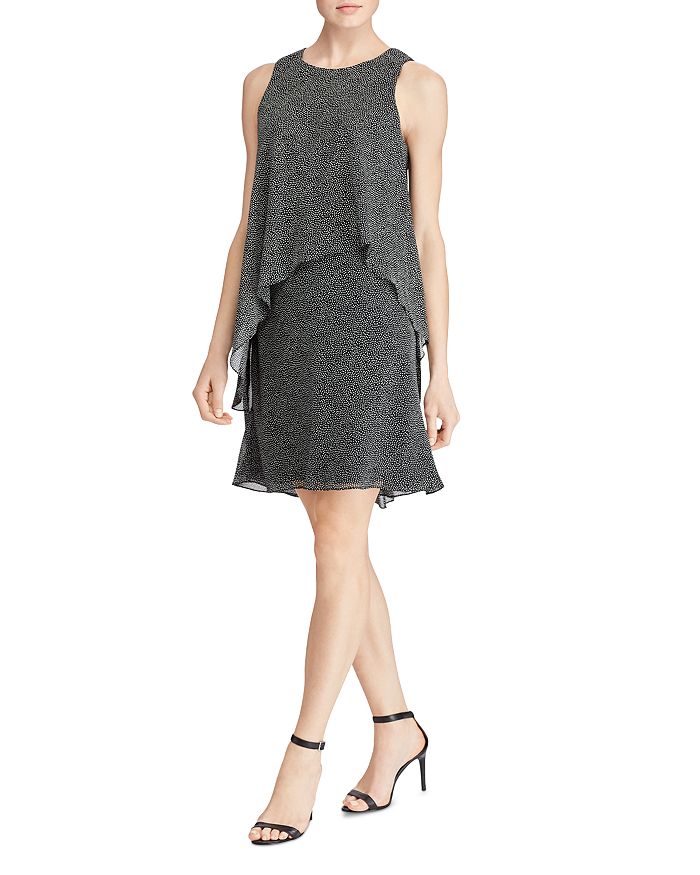 Ralph lauren online tiered overlay dress