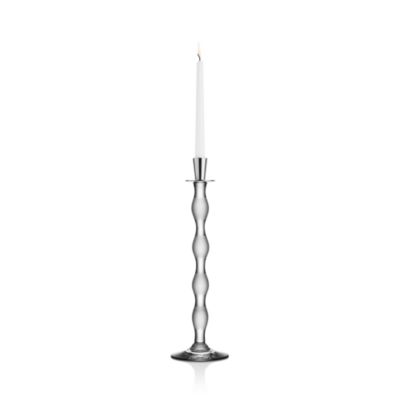 Celeste Stripes Candlestick