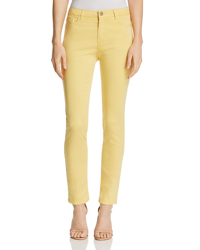 Gerard Darel Marilou Ankle Straight-leg Jeans - 100% Exclusive In Yellow