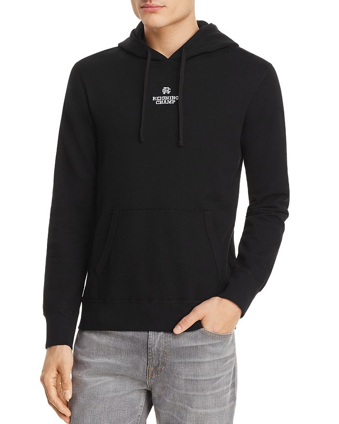 REIGNING CHAMP Embroidered Logo Hoodie Bloomingdale s