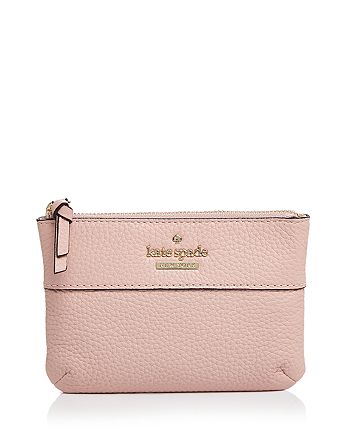 kate spade new york Jackson Street Mila Leather Pouch | Bloomingdale's