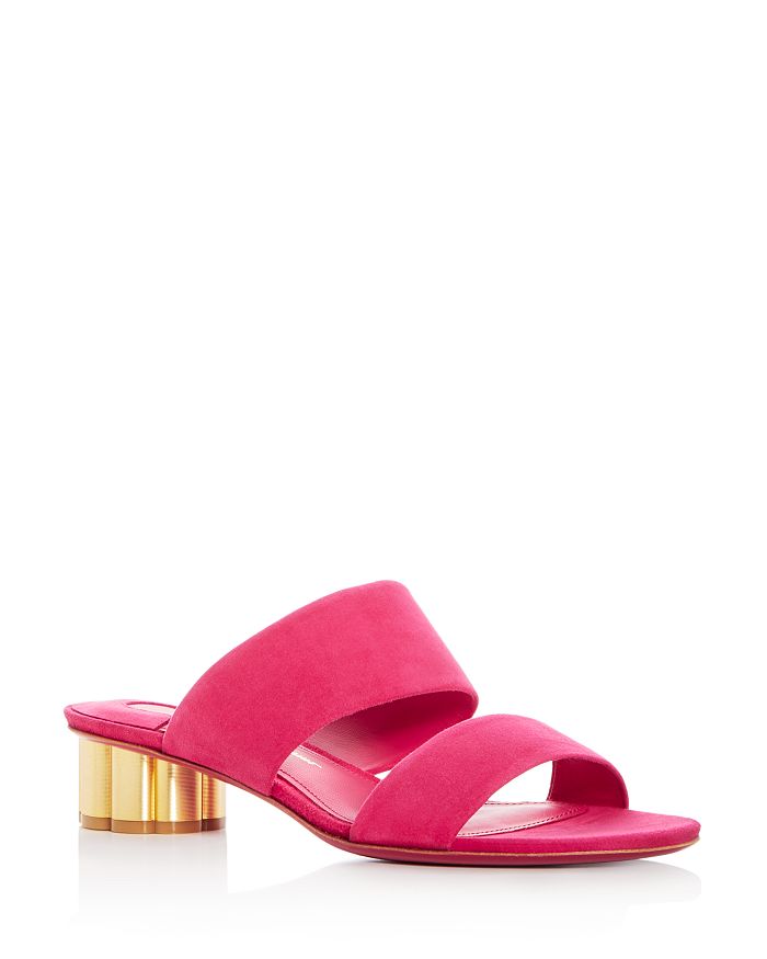 Ferragamo floral slides on sale
