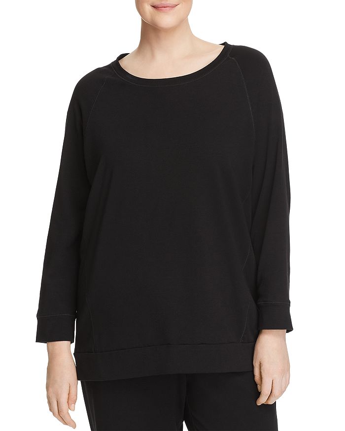 Eileen Fisher Plus Relaxed Sweatshirt | Bloomingdale's
